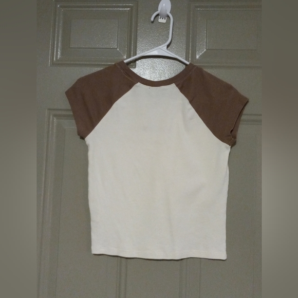 Vibe n' Crop tshirt junior's size S - Picture 2 of 10